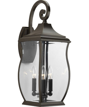 Township 3-Light Large Wall Lantern Oil Rubbed Bronze