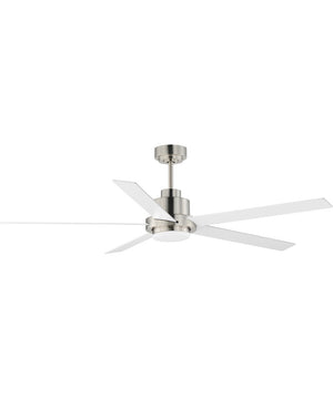 Daisy 60 inch 5-Blade Fan w LED Light Kit Satin Nickel