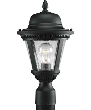 Westport 1-Light Small Post Lantern Textured Black