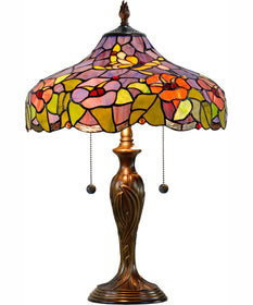 Toscany Garden Tiffany Table Lamp