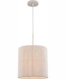 Sophie 12'' Wide 1-Light Pendant - White Coral