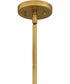Quoizel Piccolo Pendant 1-light Mini Pendant Weathered Brass