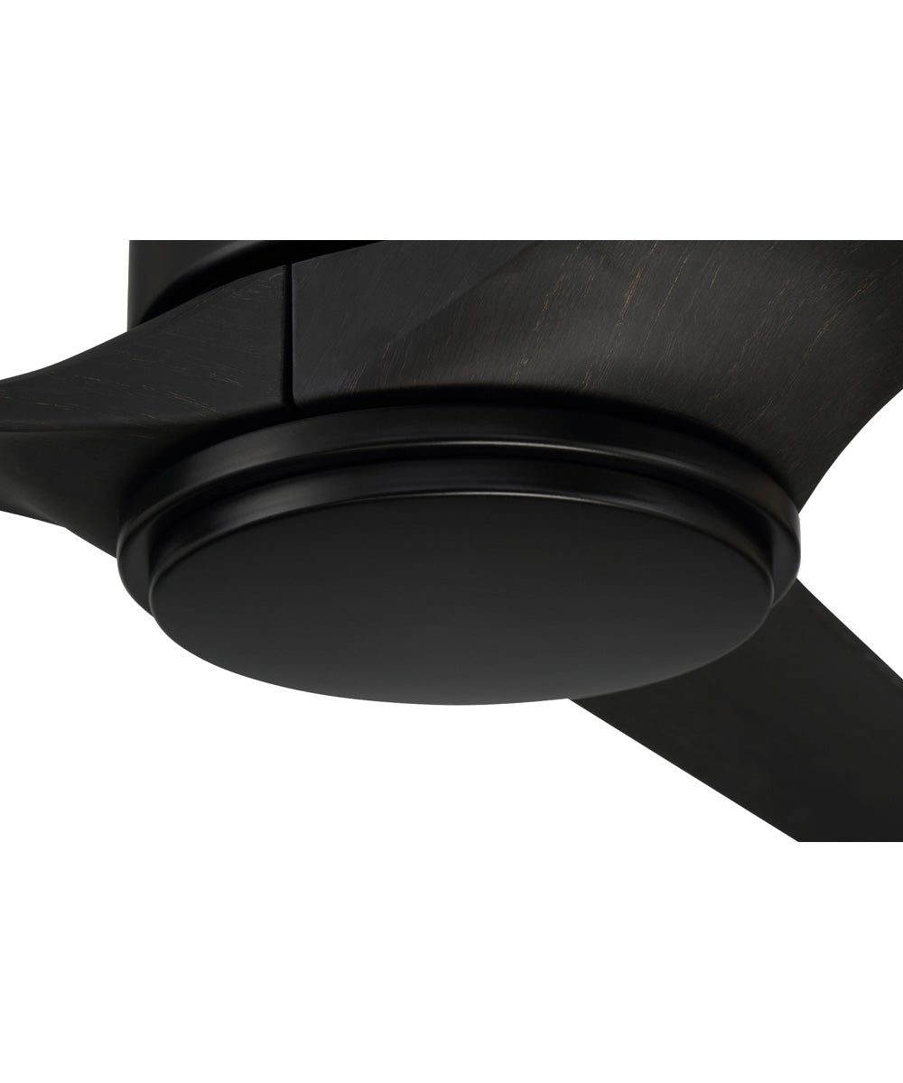 60" Burke 1-Light Ceiling Fan Flat Black