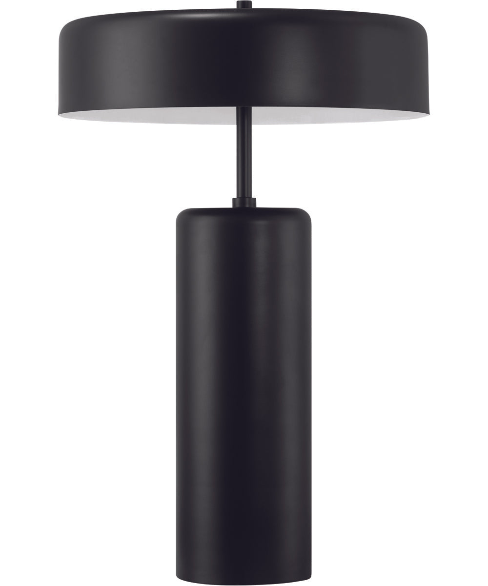 3-Light Table Lamp Flat Black