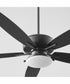 52" Breeze Patio Plus 52 1-light Indoor/Outdoor LED Patio Ceiling Fan Matte Black