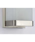 1-Light Linen Glass Wall Sconce Brushed Nickel
