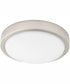 1-light LED Ceiling Fan Light Kit Satin Nickel