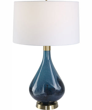 Riviera Art Glass Table Lamp