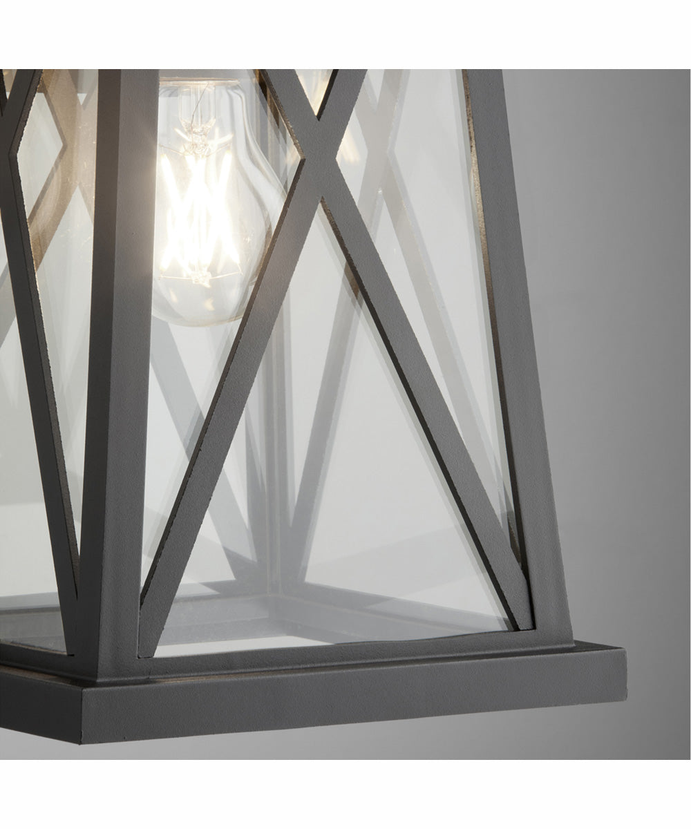 Artesno 1-light Wall Mount Light Fixture Textured Black
