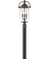 Willoughby 3-Light Large Outdoor Post Top or Pier Mount Lantern in Oil Rubbed Bronze