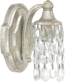 5"W Blakely 1-Light Sconce Antique Silver
