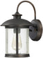 Capital Lighting Dylan 1-Light Outdoor Wall Lantern Old Bronze 9561OB