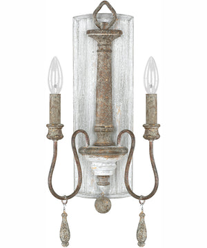 Zoe 2-Light Sconce French Antique
