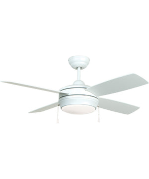 Laval 52 1-Light LED Ceiling Fan (Blades Included) Matte White