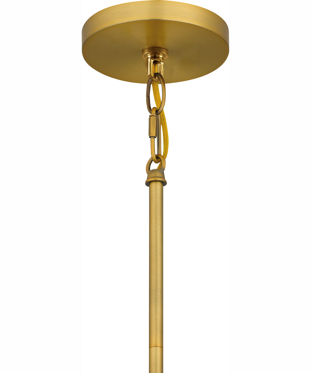 Warrington 6-light Chandelier Aged Brass