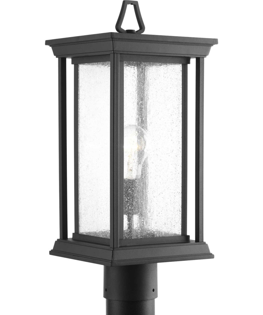 Endicott 1-Light Post Lantern Textured Black