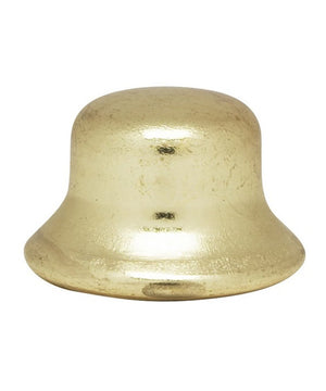 5"H Antique Brass Finial Cap