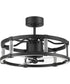 Alexis 1-Light Ceiling Fan (Blades Included) Flat Black