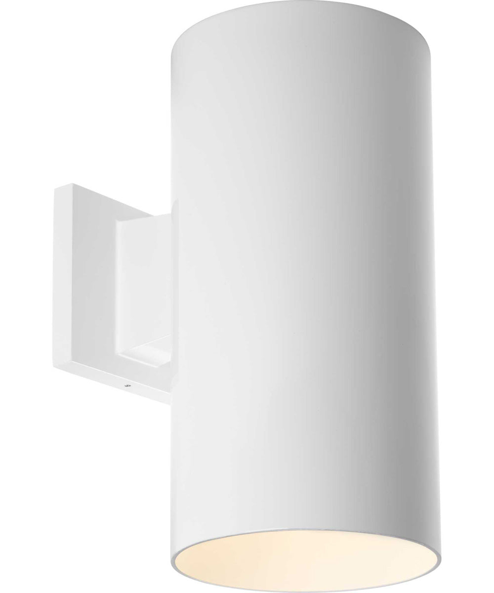 6" LED Outdoor Wall Cylinder White