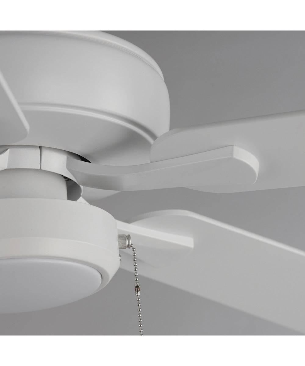 52 inch Super-Max Fan w/ LED Light Kit - White Matte White