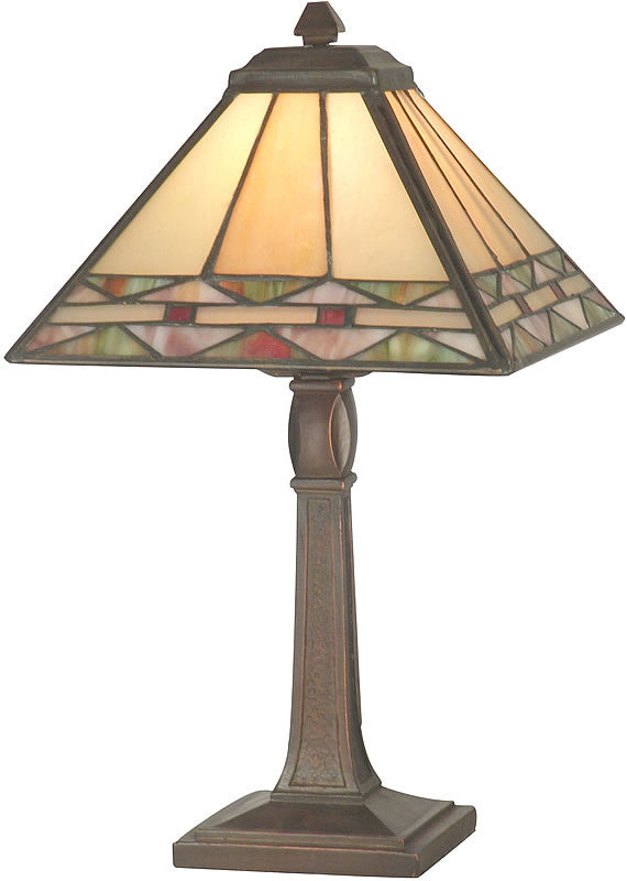 Dale Tiffany Slayter Accent Lamp Antique Brass TA70678