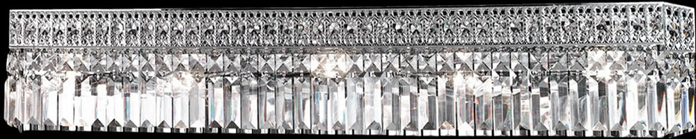 Dale Tiffany 5-Light Crystal Wall Sconce Polished Chrome GH10331