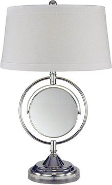 25"H Contessa 1-Light Table Lamp Chrome