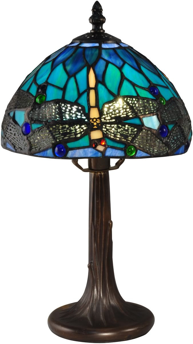 Dale Tiffany Dragonfly Tiffany Accent Lamp Antique Bronze TA15048