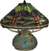 Dale Tiffany 3-Light Tiffany Table Lamp Antique Bronze TT10518