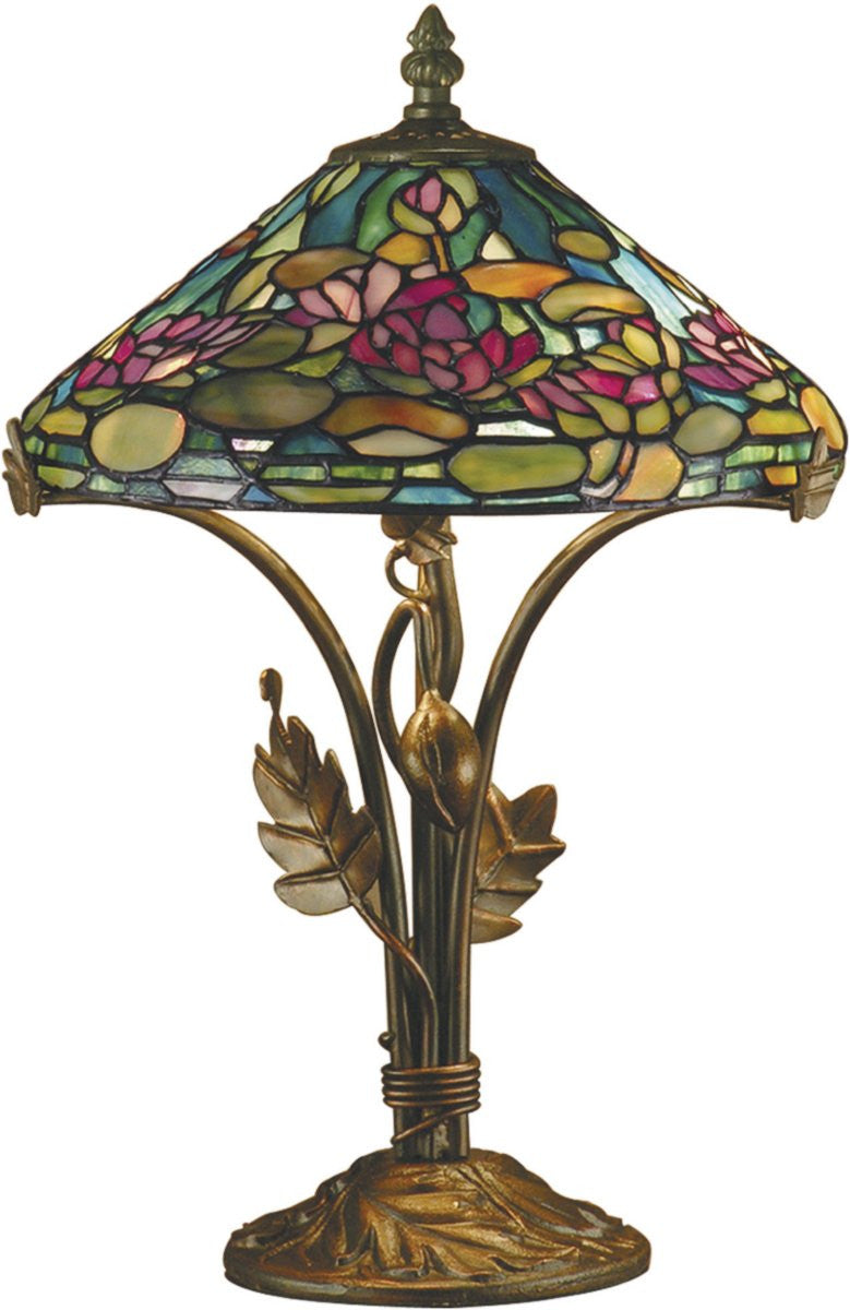 Dale Tiffany Dunkirk 2-Light Table Lamp Antique Bronze  TT101216