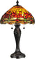 Dale Tiffany Reves Dragonfly 2-Light Table Lamp Fieldstone TT12269