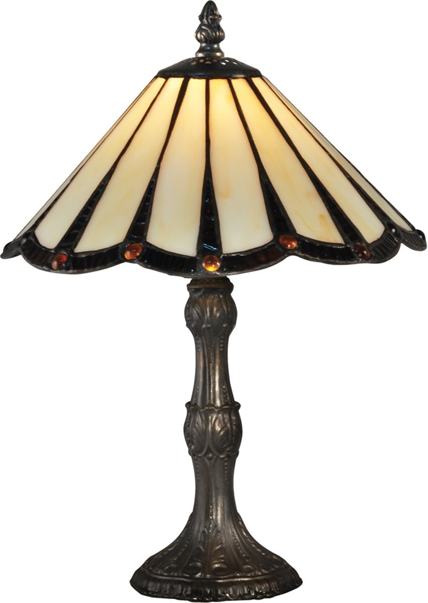 Dale Tiffany Ripley Tiffany Accent Lamp Antique Bronze TA15066