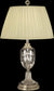 Dale Tiffany 1-Light 3-Way Glass Table Lamp Light Antique Brass GT10225