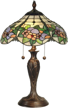 23"H Chicago Table Lamp Antique Bronze