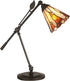 Dale Tiffany 1-Light Tiffany Accent Lamp Dark Antique Bronze TA11158