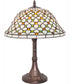 19" High Diamond & Jewel Table Lamp