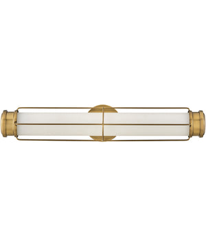 Saylor LED-Light Medium LED Sconce in Heritage Brass