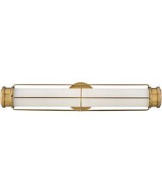 Saylor LED-Light Medium LED Sconce in Heritage Brass