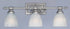 Designers Fountain Apollo 3-Light Bathroom Light Satin Platinum 94003SP