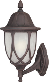 18"H Capella 1-Light Outdoor Wall Lantern Autumn Gold