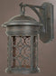 Designers Fountain Ellington Dark Sky Outdoor Wall Lantern Mediterranean Patina 31121MP