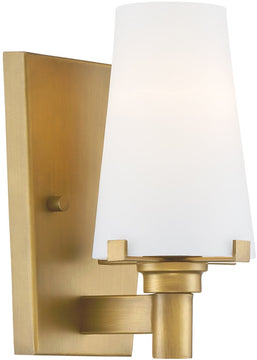 5"W Hyde Park 1-Light Wall Sconce Vintage Gold