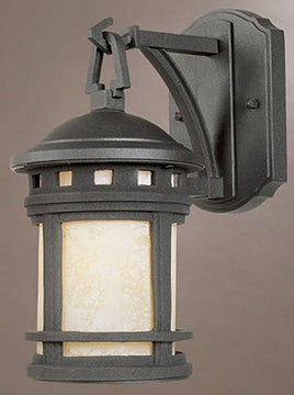 11"H Outdoor Wall Lantern Oil Rubbed Bronze