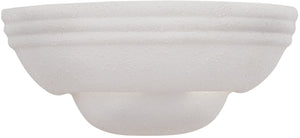 13"W 1-Light Wall Sconce White