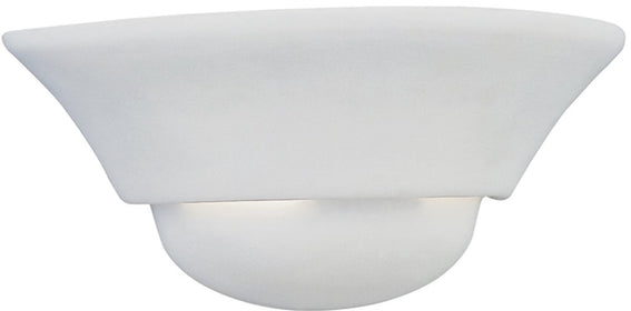 12"W 1-Light Wall Sconce White