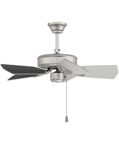 Piccolo Ceiling Fan (Blades Included) Brushed Satin Nickel
