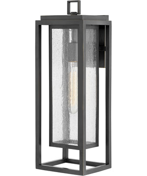 1-Light Large Outdoor Wall Mount Lantern in Oil Rubbed Bronze