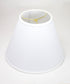 16"W x 12"H Hard Back Empire Lampshade White