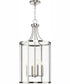 Gilliam 4-Light New Traditional Hall & Foyer Brushed Nickel