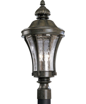 Nottington 3-Light Post Lantern Forged Bronze